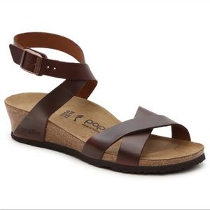 Papillio Brown Strappy Sandals